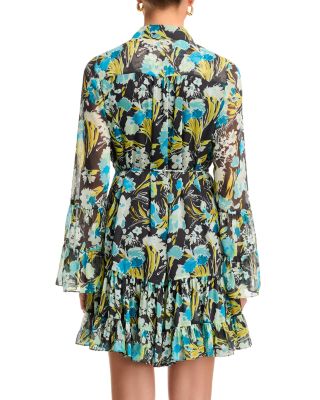 Tossed Floral Lyra Dress