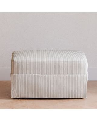 Crawford Gliding Ottoman | Water Repellent & Stain Resistant