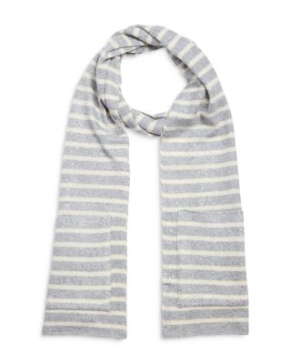 Jocelyn - Sequin Striped Scarf