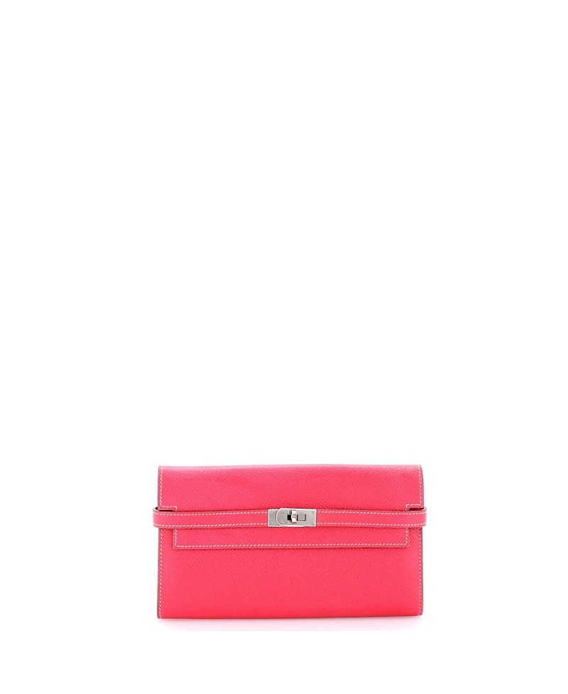 Pre-Owned Hermes Long Kelly Wallet Epsom