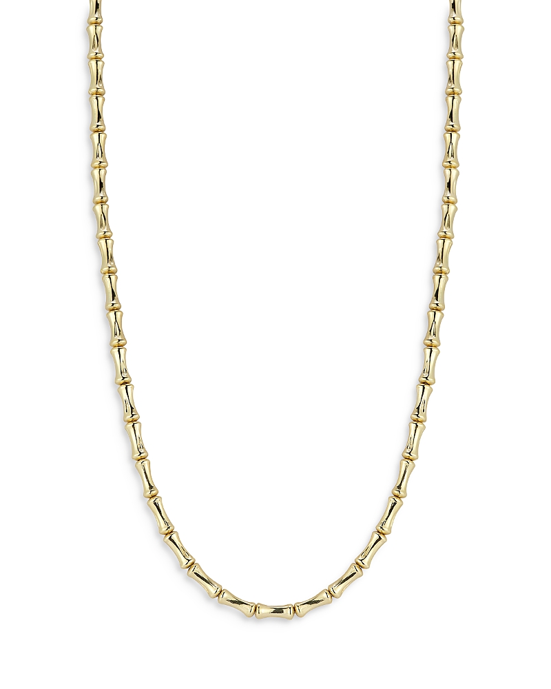 Bloomingdale's Fine Collection 14k Yellow Gold Statement Bamboo Chain Necklace, 16 In Gold