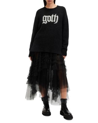 Goth Graphic Sweater