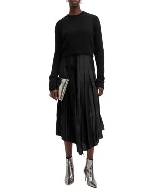 ALLSAINTS - Jax 2-In-1 Pleated Maxi Dress