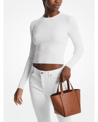 Small Leather Tote Bag