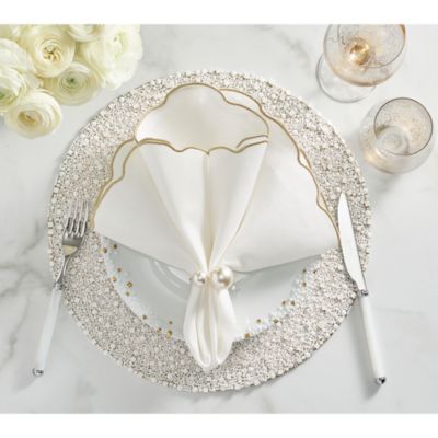 Faux-Pearl Napkin Ring