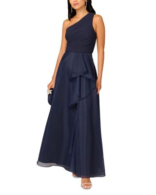 Draped Ball Gown