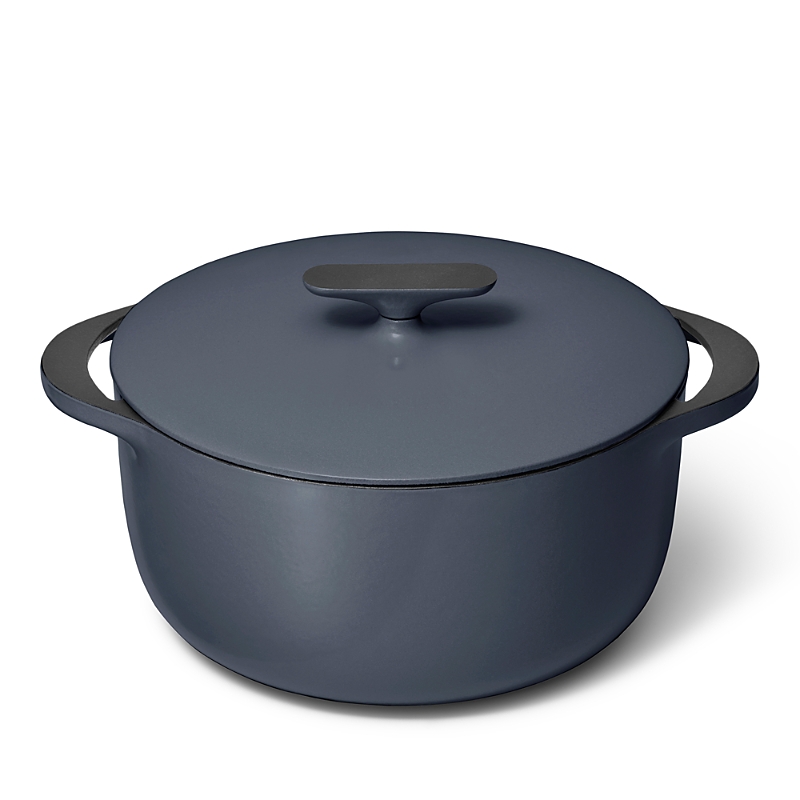 Caraway 6.5-quart Cast Iron Dutch Oven In Midnight