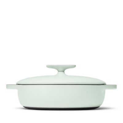 Enameled Cast Iron 3.5 Qt Braiser with Lid