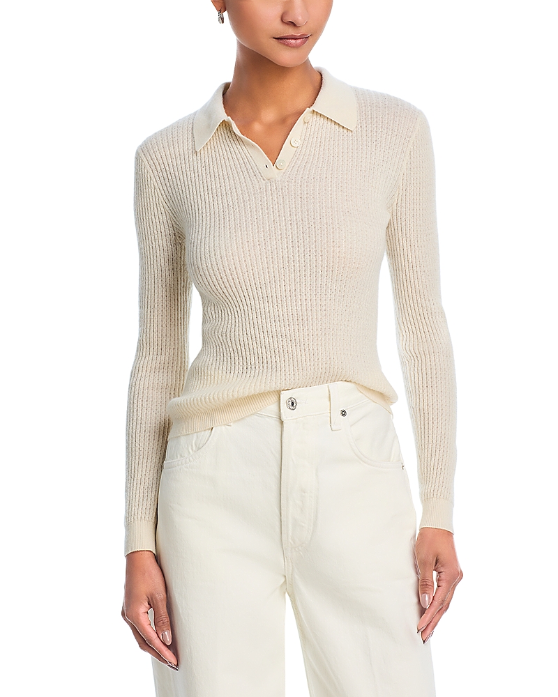 Guest In Residence Cashmere Polo Neck Sweater