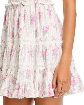 Presline Lace Trim Dress