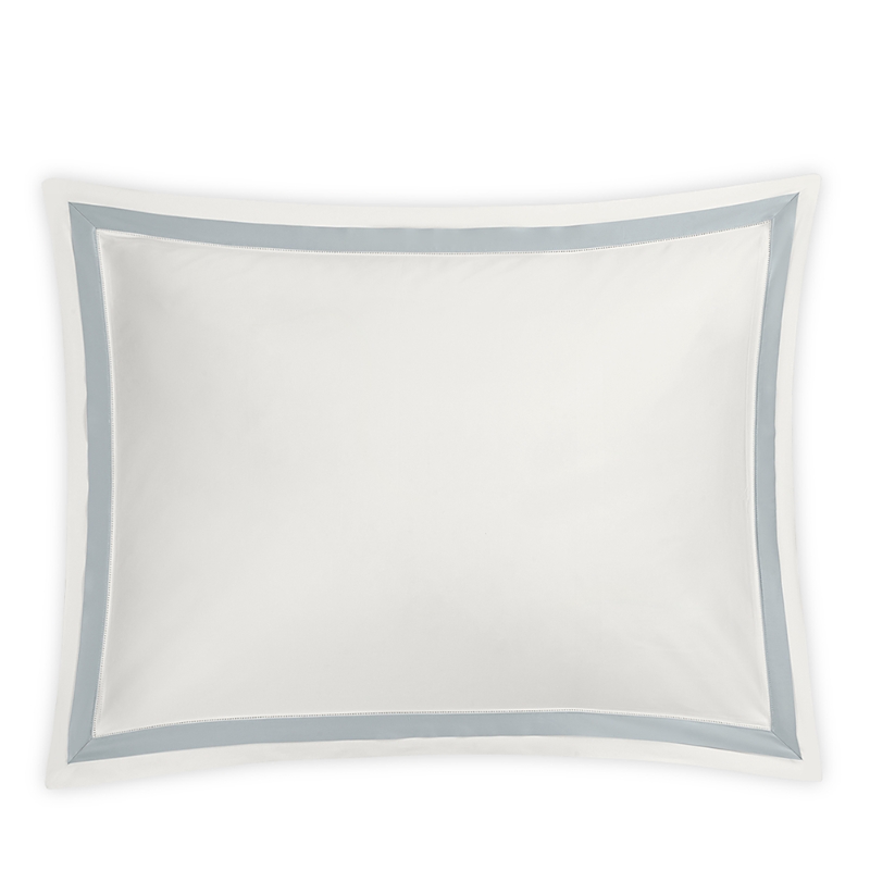 Matouk Ambrose Sateen King Sham In Bone/pool