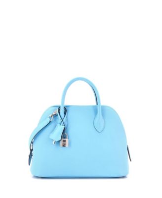Pre-Owned Hermes 25 Bolide 1923 Bag Epsom