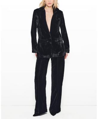 Fiona Velvet Boyfriend Blazer