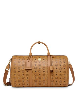 Mcm Ottomar Weekender Bag in Visetos
