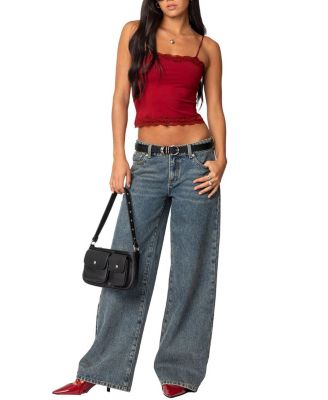 Cruella Lace Trim Tank Top