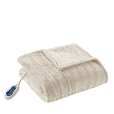 Heated Duke Faux Fur Heated Throw, 50" x 70"