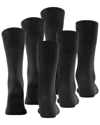 Tiago Cotton Blend Solid Crew Socks, Pack of 3