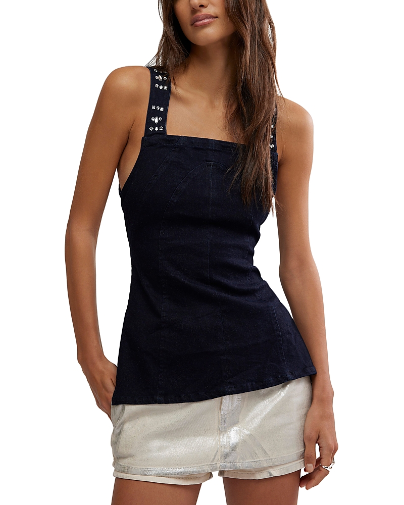 FREE PEOPLE DECKED IN SHINE TOP