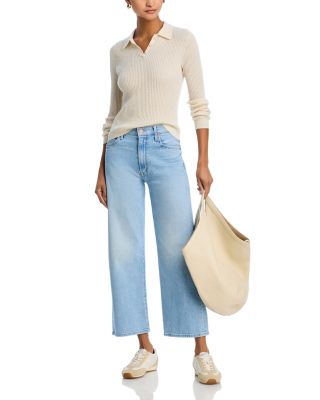 The Dodger High Rise Ankle Wide Leg Jeans in Lets Get It Together