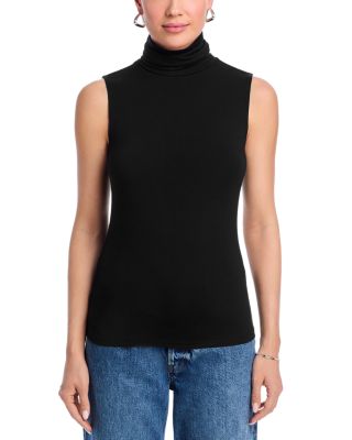 Ceci Sleeveless Turtleneck Top