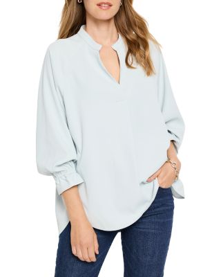 Nic+Zoe Breezy Drawstring Back Top