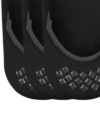 Step Cotton Blend Solid Medium Cut No Show Socks, Pack of 3