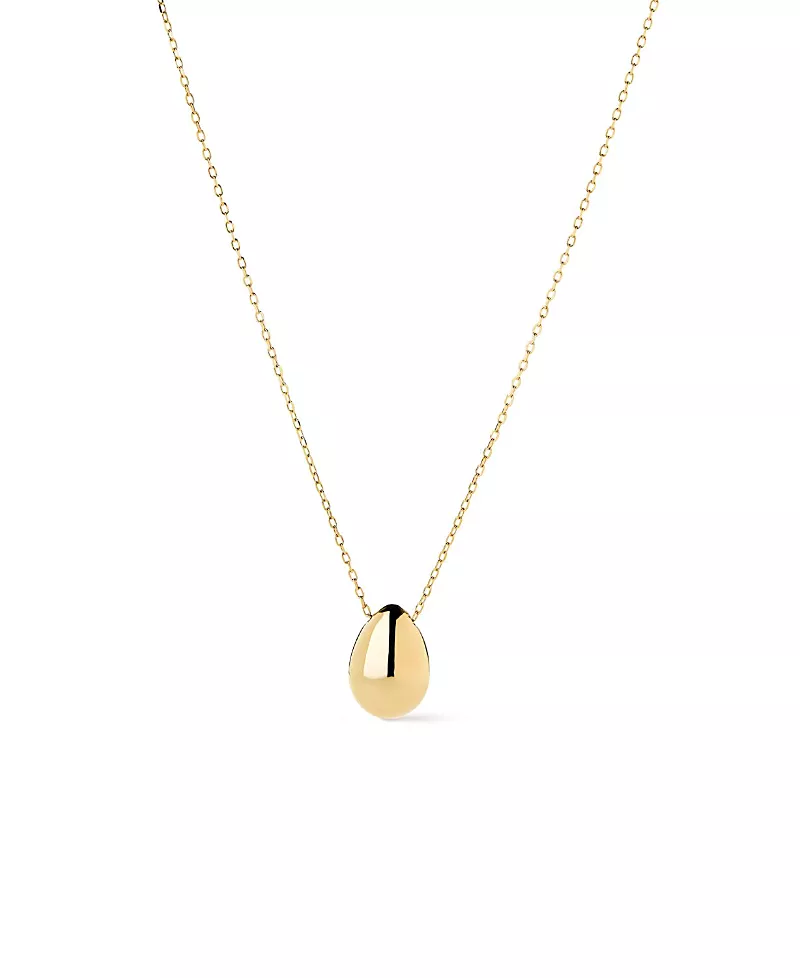 Ana Luisa Gold Pendant Necklace - Gold Teardrop Necklace