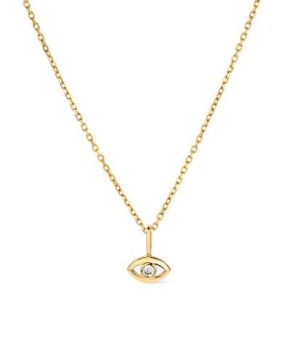 Ana Luisa Gold Pendant Necklace - Evil Eye Charm Necklace