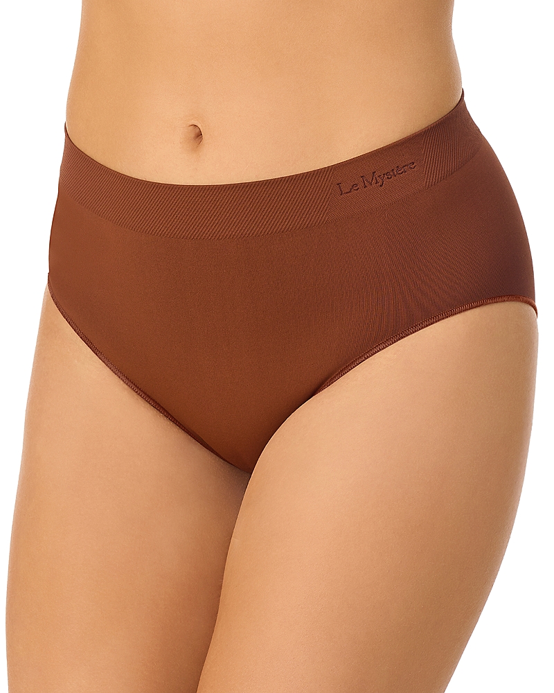 Le Mystere Seamless Comfort Briefs In Bronzite