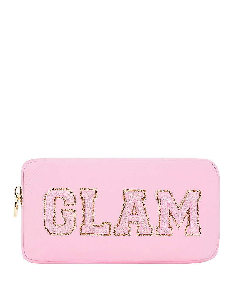 Stoney Clover Lane Glam Small Pouch In Flamingo
