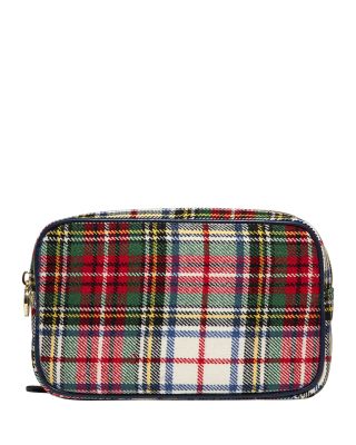 Stoney Clover Lane - Double Zip Plaid Pouch