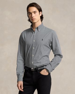Cotton Poplin Classic Fit Button Down Shirt