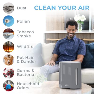PureZone 3 in 1 True HEPA Air Purifier