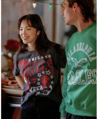  Women's NBA Chicago Bulls Banner Vintage Tee