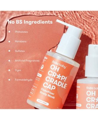 FlakeFixer Cradle Cap Scalp Spray + Scalp Mask Duo
