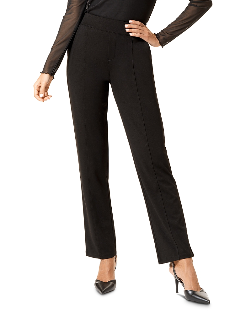 Hue Ponte Pull On Trousers In Black