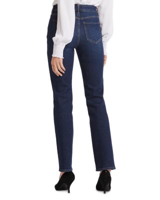 Marilyn High Rise Straight Jeans in Riverbridge