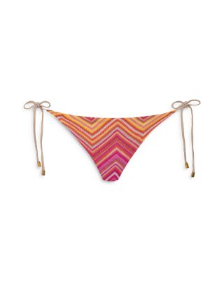 Triangle Bikini Top & Tie Full Bikini Bottom