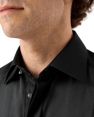 Contemporary Fit Pliss&eacute; Bib Formal Shirt