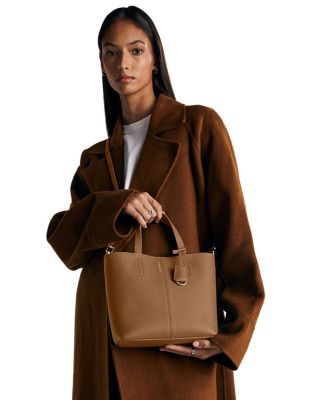 Small Leather Soft Tote