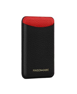 【MAISON de SABRE】The MagSafe Wallet/カード3枚収納/レザー MAISON de SABRÉ Leather MagSafe Wallet | Bloomingdale's