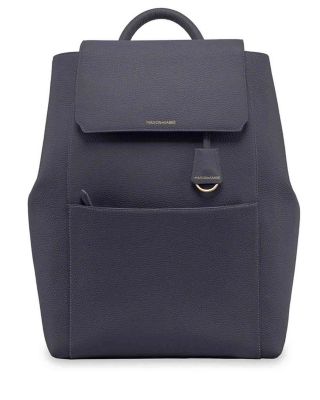 Large Leather Soft Backpack