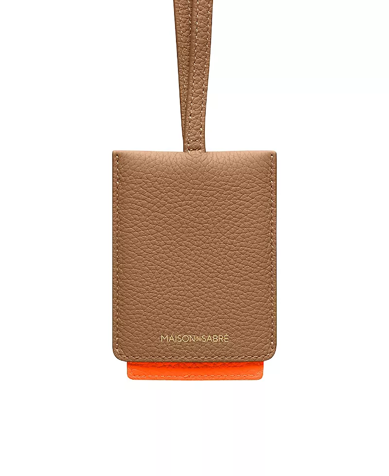 Maison de SABRE Leather Id Lanyard