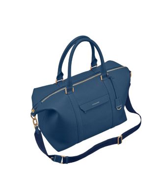 Large Leather Weekender Bag