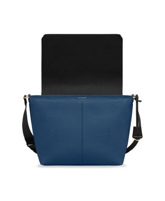 Leather Flaire Messenger Bag