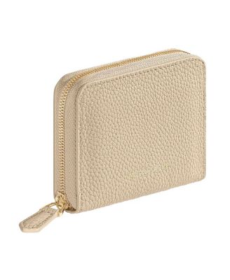 Small Leather Zip Wallet