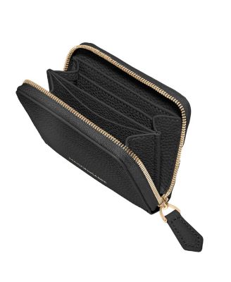 Small Leather Zip Wallet