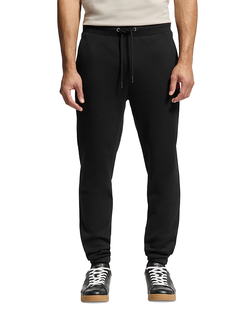 Psycho Bunny Pierce Embroidered Cotton Sweatpants In Black