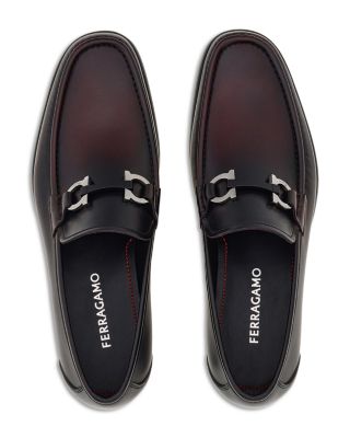 Men's Gancini Leather Loafers