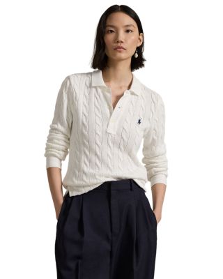 Ralph Lauren - Cable Knit Polo Shirt